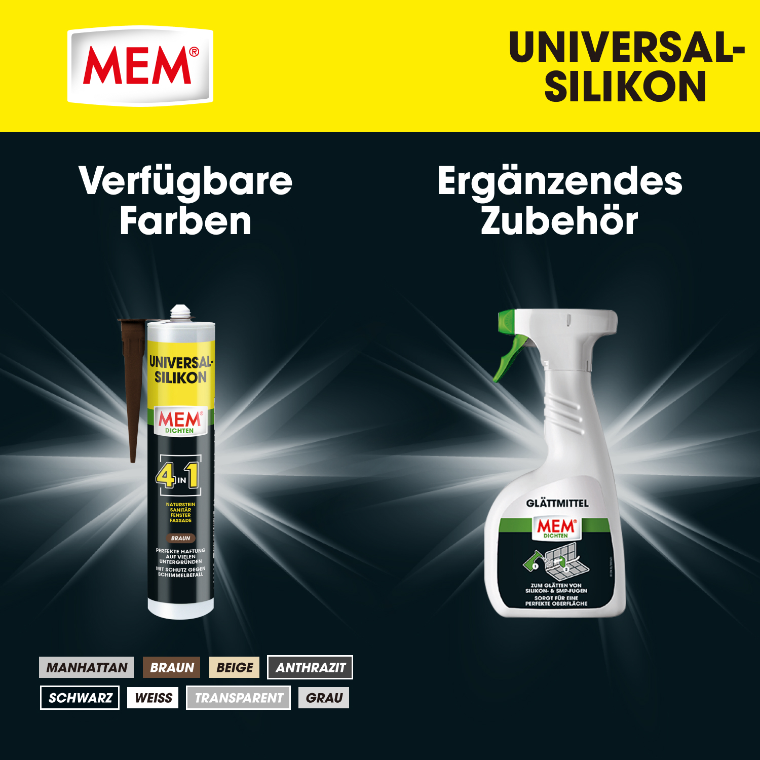 Universal Silikon 4in1 Braun