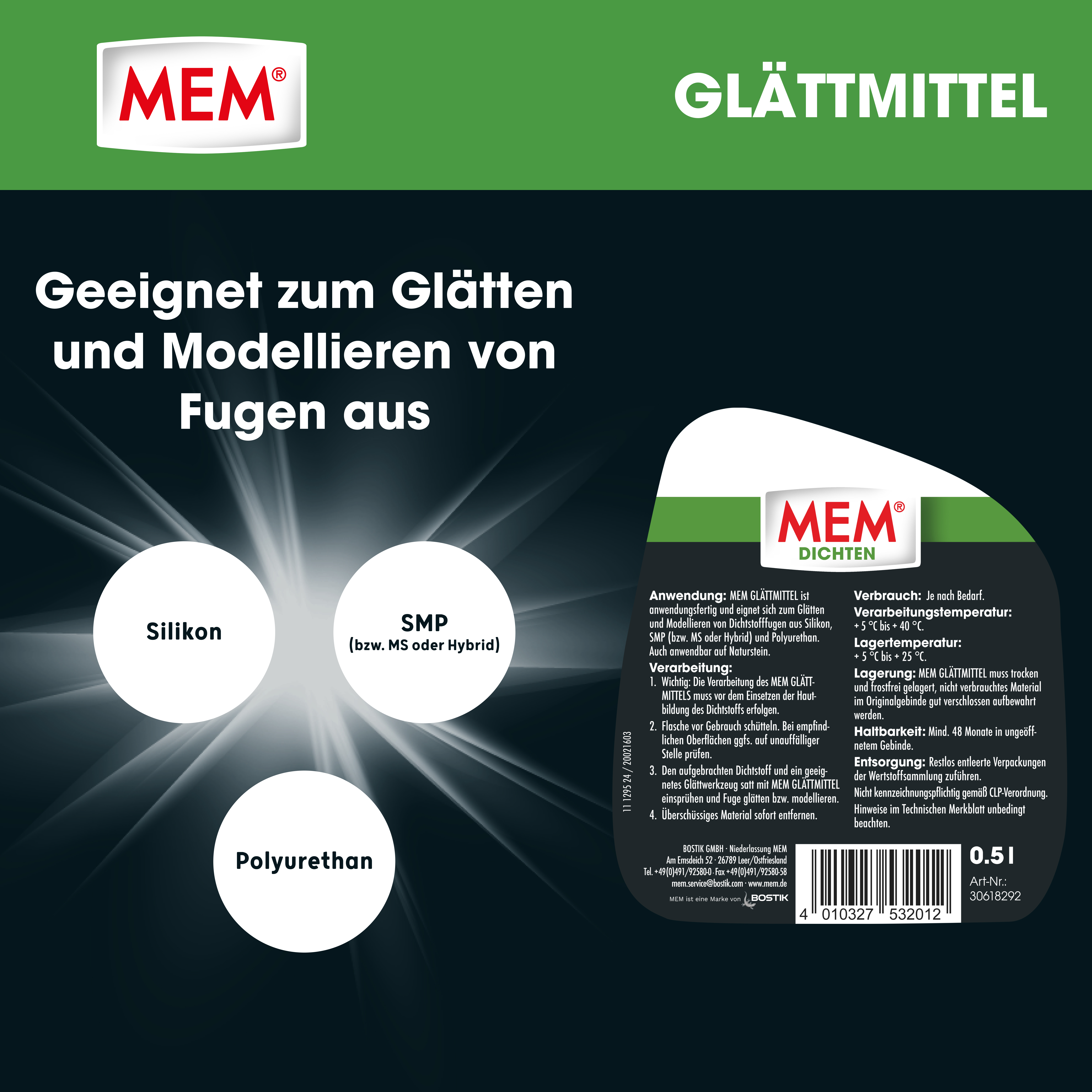 Glättmittel