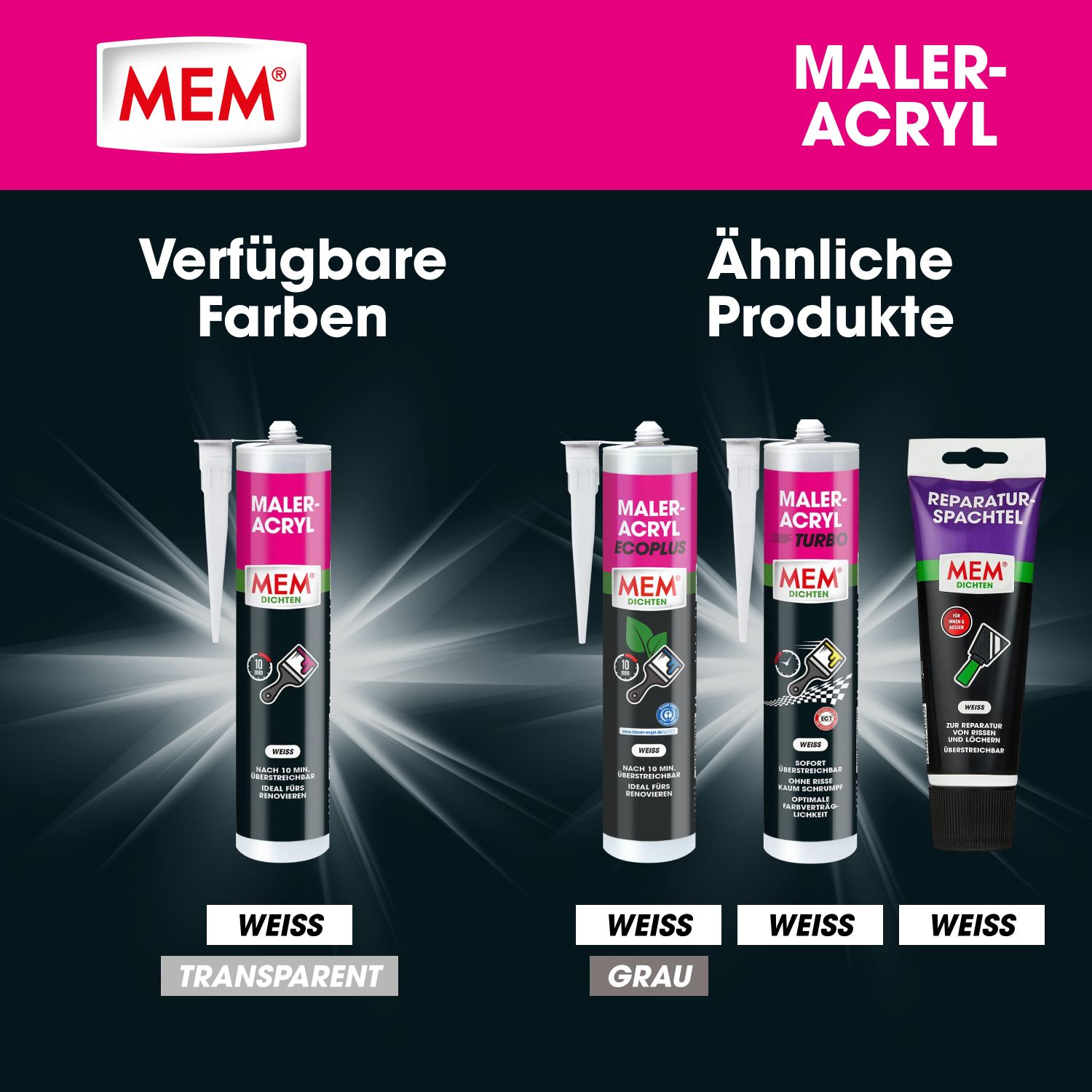 Maler-Acryl weiss