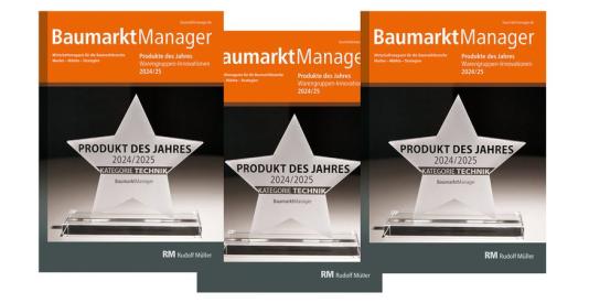 Titelbild der aktuellen Ausgabe „Produkte des Jahres“
