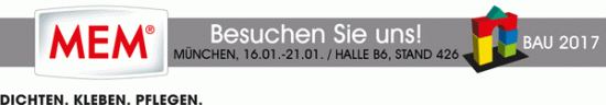 MEM zu Besuch auf der BAU 2017 MEM zu Besuch auf der BAU 2017