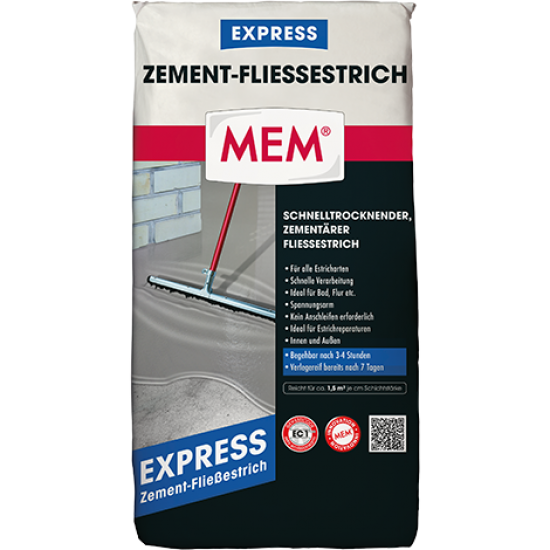 MEM Zement-Fließestrich Express