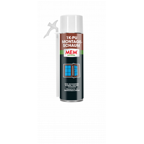 MEM 1K PU Montage Schaum 500ml