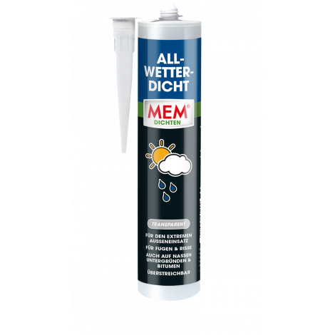 MEM Allwetter Dicht 300ml transparent