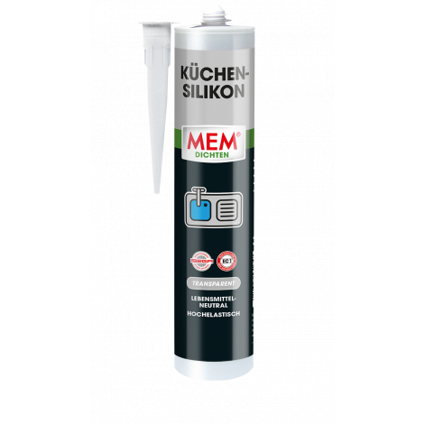 MEM Kuchen Silikon 300ml transparent
