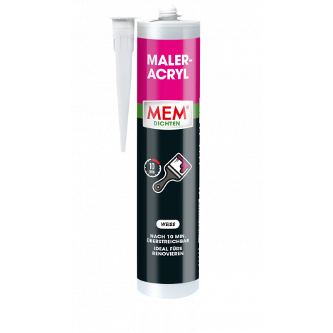 Mem Maler Acryl 300ml weiß