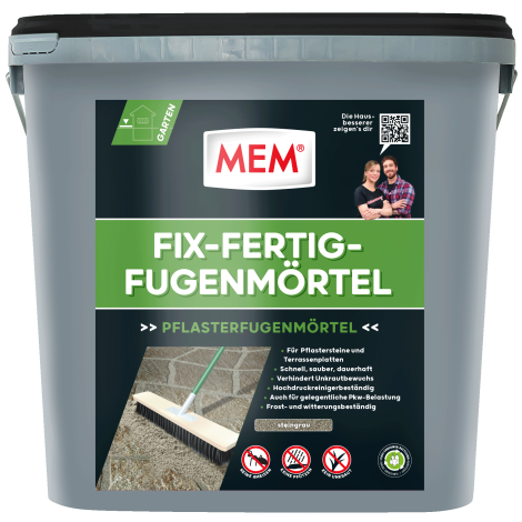 Fix-Fertig-Fugenmörtel 12,5 kg steingrau
