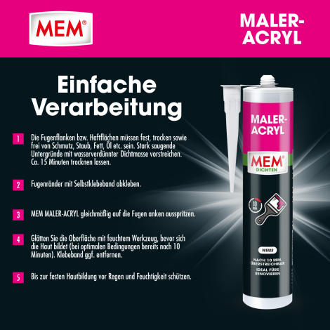 Mem DIY Germany Maler Acryl product image 6