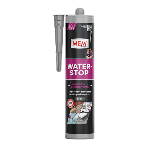 Produktabbildung MEM Water-Stop 290 ml in der Kartusche