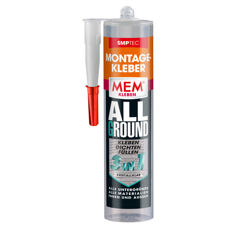 300g Montage-Kleber Allground 3 in 1 Kristallklar