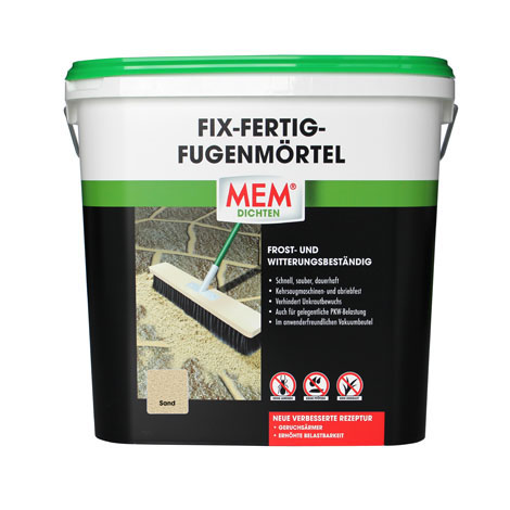 FixFertigFugenmörtel Verfugung von Pflastersteinen MEM