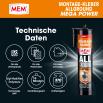 Mem DIY Germany Montage Kleber Allground Mega Power product image 3