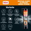 Mem DIY Germany Montage Kleber Allground Mega Power product image 4